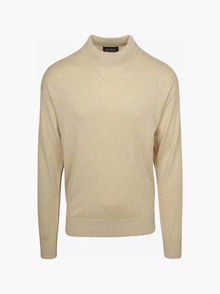 Scotch and Soda Pull Essential Mix en laine écru