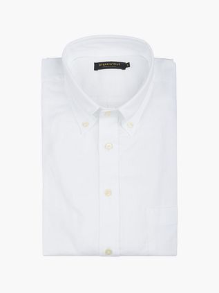 Steppin' Out Skjorte i Twill Hvid