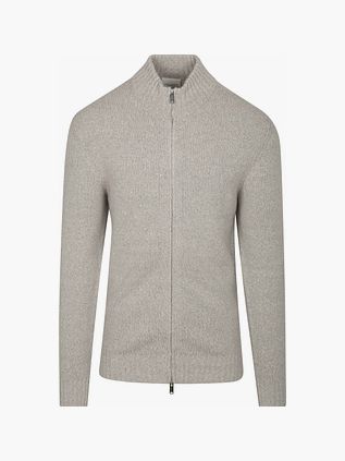 Profuomo Vest i Kogt Uld Grå