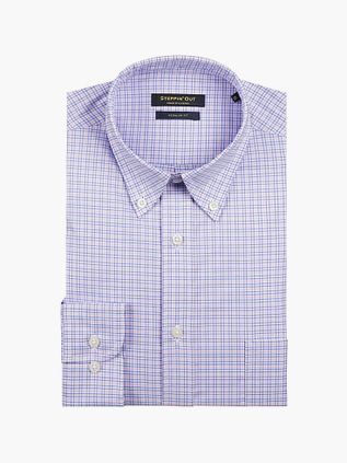 Steppin' Out Camisa Button-Down Azul Rojo