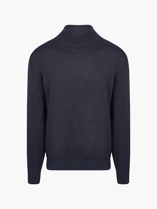 Steppin' Out Rullekrave af bomuldskashmir - Navy