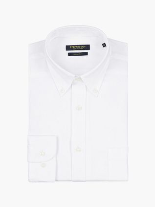 Steppin' Out Skjorte Dobbeltvævet Hvid