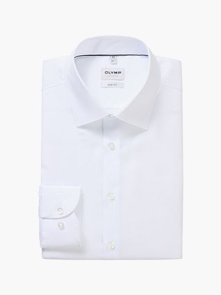 OLYMP Level 5 Body Fit Shirt White Twill