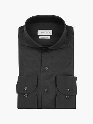 Profuomo Japansk Strikketrøje Skjorte Antracit