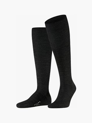 Falke Airport Knæstrømper Antracit 3080