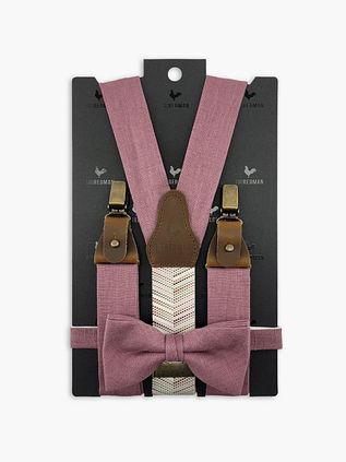 Sir Redman Hosenträger Combi Pack Mauve