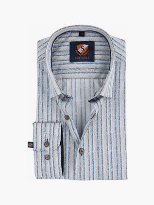 Camisa Suitable con estampado de espiga