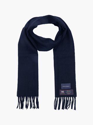 Suitable tørklæde i merinould, navy