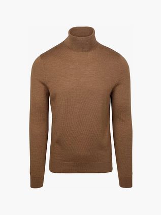 Suitable Merino Rollkragen Camel