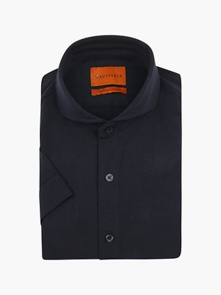 Suitable Shortsleeve Sorona Overhemd Navy