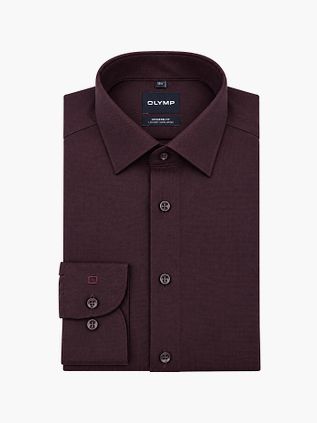Olymp Luxor Hemds Bordeaux