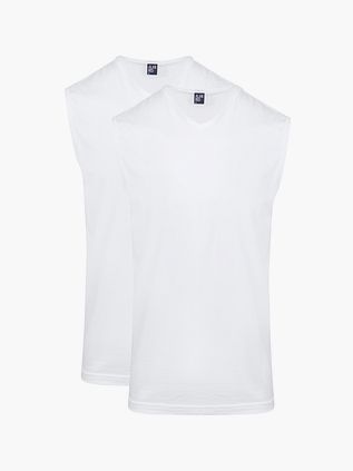 Alan Red Minto Camiseta Interior Blanco
