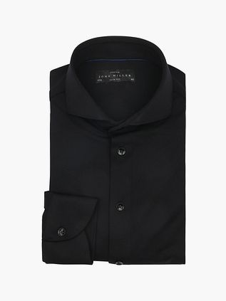 Camicia John Miller Hyperstretch nera