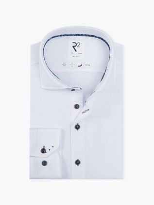 R2 Skjorte i Fin Twill Hvid