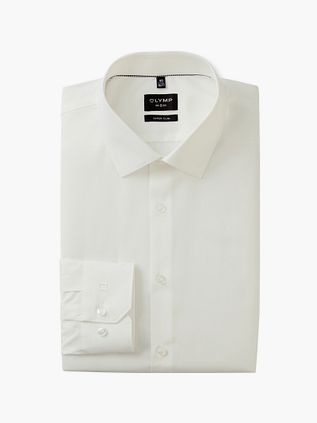 OLYMP No'6 six Camicia Skinny Fit Off-White