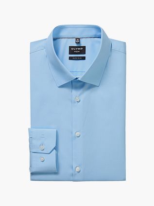 OLYMP No'6 six Skinny Fit Overhemd Blauw