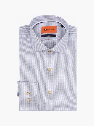 Suitable Camicia Twill Print Beige