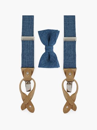 Sir Redman Seler og Sløjfe Kombo Pakke i Indigo