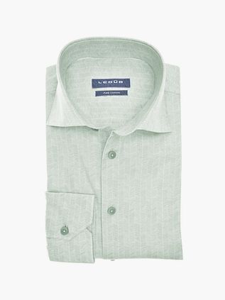 Ledub Skjorte med Print i Lysgrøn