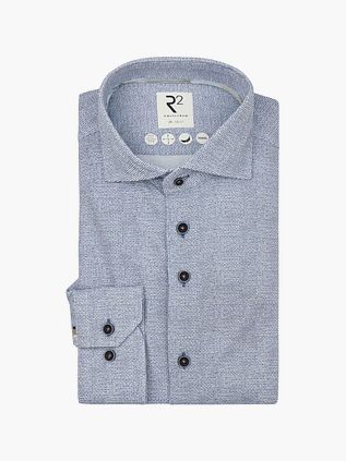 R2 Shirt Knitted Sorona Blå