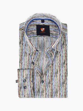 Suitable Skjorta Inked Stripes Flerfärgad