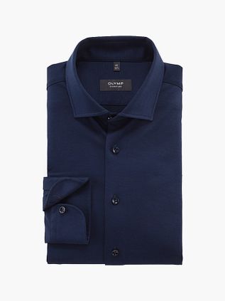 Olymp Signature skjorte jersey marineblå