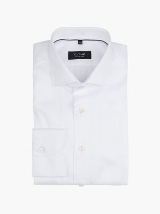 Olymp Signature Skjorte Savio Hvid