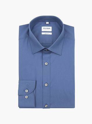 OLYMP Level Five Camisa Elegante Azul Marino