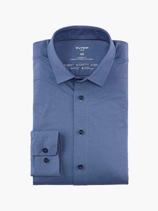 OLYMP Luxor Skjorte 24/Seven Blå