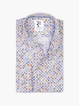 R2 Chemise Impression Dashboard Multicolore