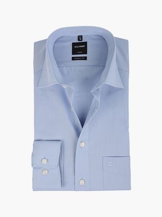 OLYMP Luxor Skjorte Moderne Pasform Lyseblå