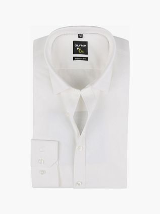 OLYMP No'6 seks Skinny Fit Skjorte Off-White
