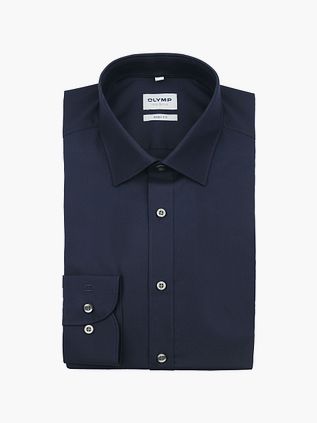 OLYMP Skjorte Body Fit Navy