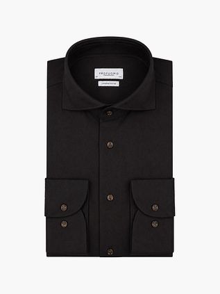 Profuomo Japanese Knitted Hemd Braun
