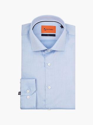 Suitable Skjorte Blå DR-04