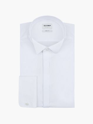 OLYMP Chemise de Smoking Level 5 ML7 Blanc