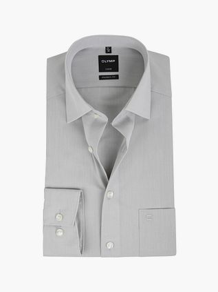 OLYMP Luxor Camisa Modern Fit Gris