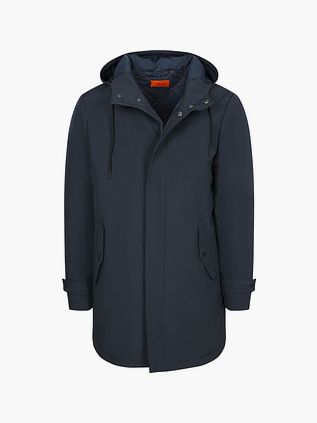 Suitable Jacke Hood Tech Navy