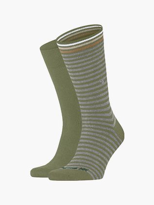 Burlington Everyday 2-Pack Striber Grøn