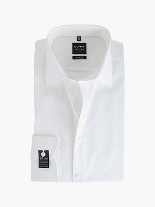 OLYMP Level Five Skjorte Med Ekstra Lange Ærmer Body-Fit I Farven Ecru