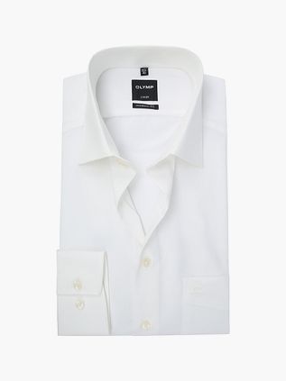 OLYMP Luxor Skjorte I Off-White Modern Fit