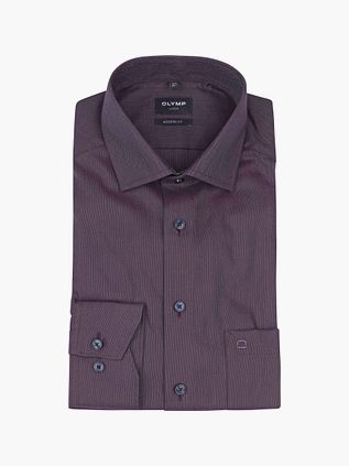 Olymp Luxor Skjorte Lilla