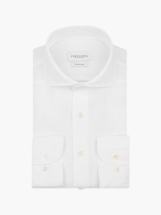 Profuomo Shirt Linen White