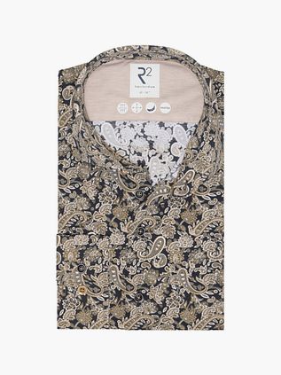 Koszula R2 Knitted Paisley beżowa