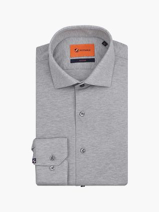 Suitable de punto gris