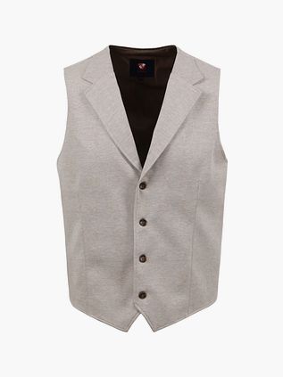 Suitable Gilet Quadri Zand
