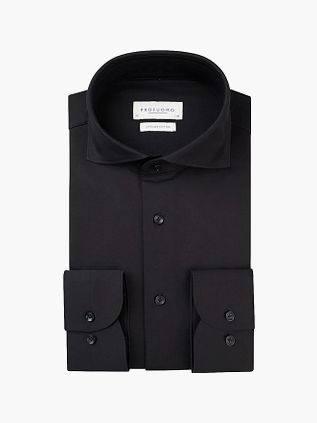 Camisa Profuomo Japanese Knitted en negro