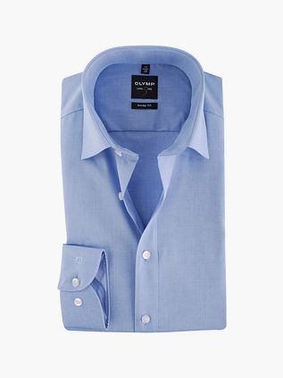 OLYMP Level Five Camisa Azul