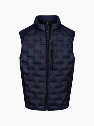 CASAMODA Bodywarmer Hybrid Puffer Marine
