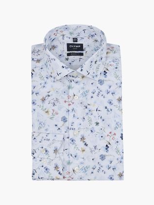 Olymp Luxor Skjorte Blomsterprint Multifarvet